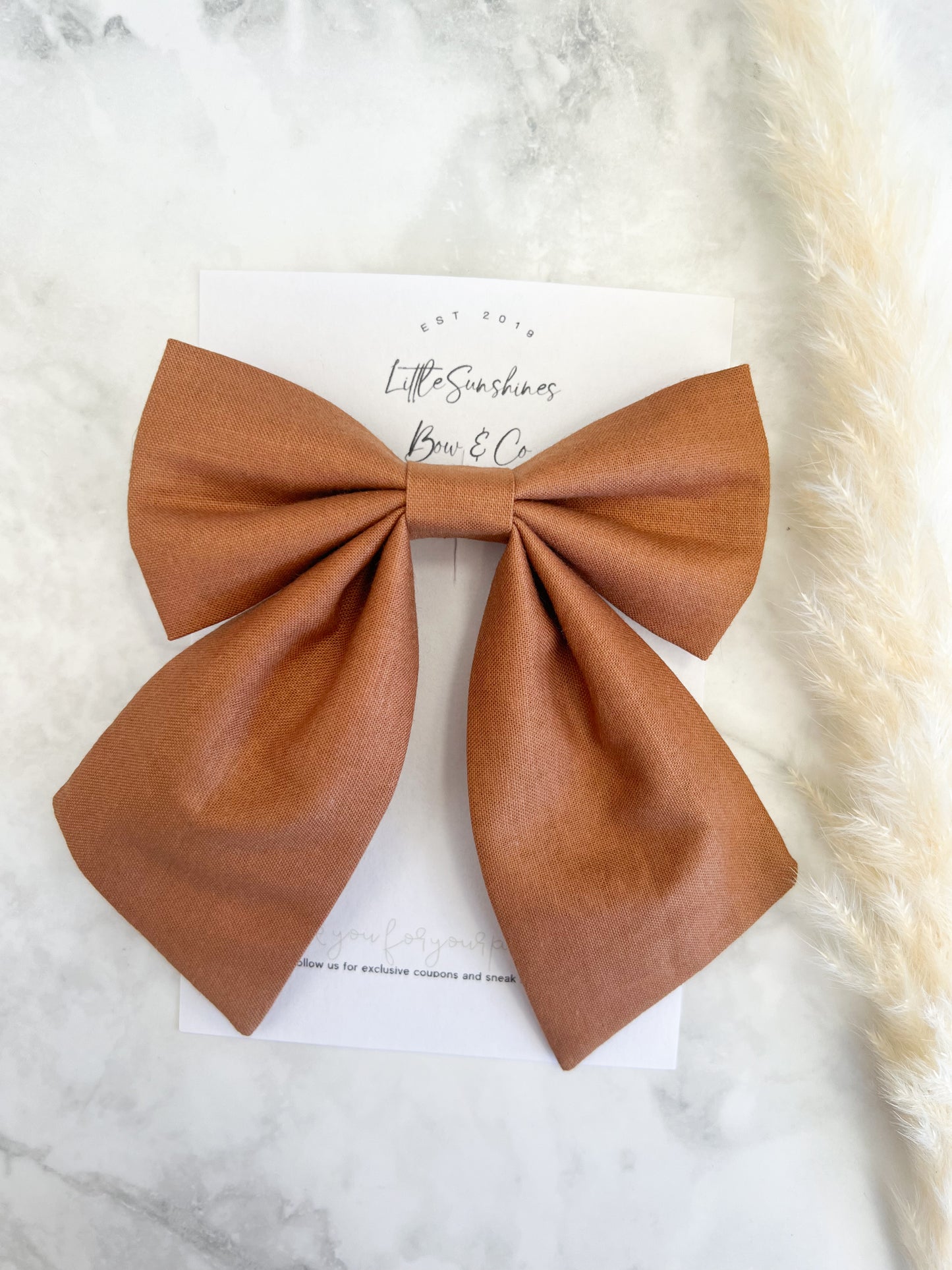 Solid Color Sailor Bow