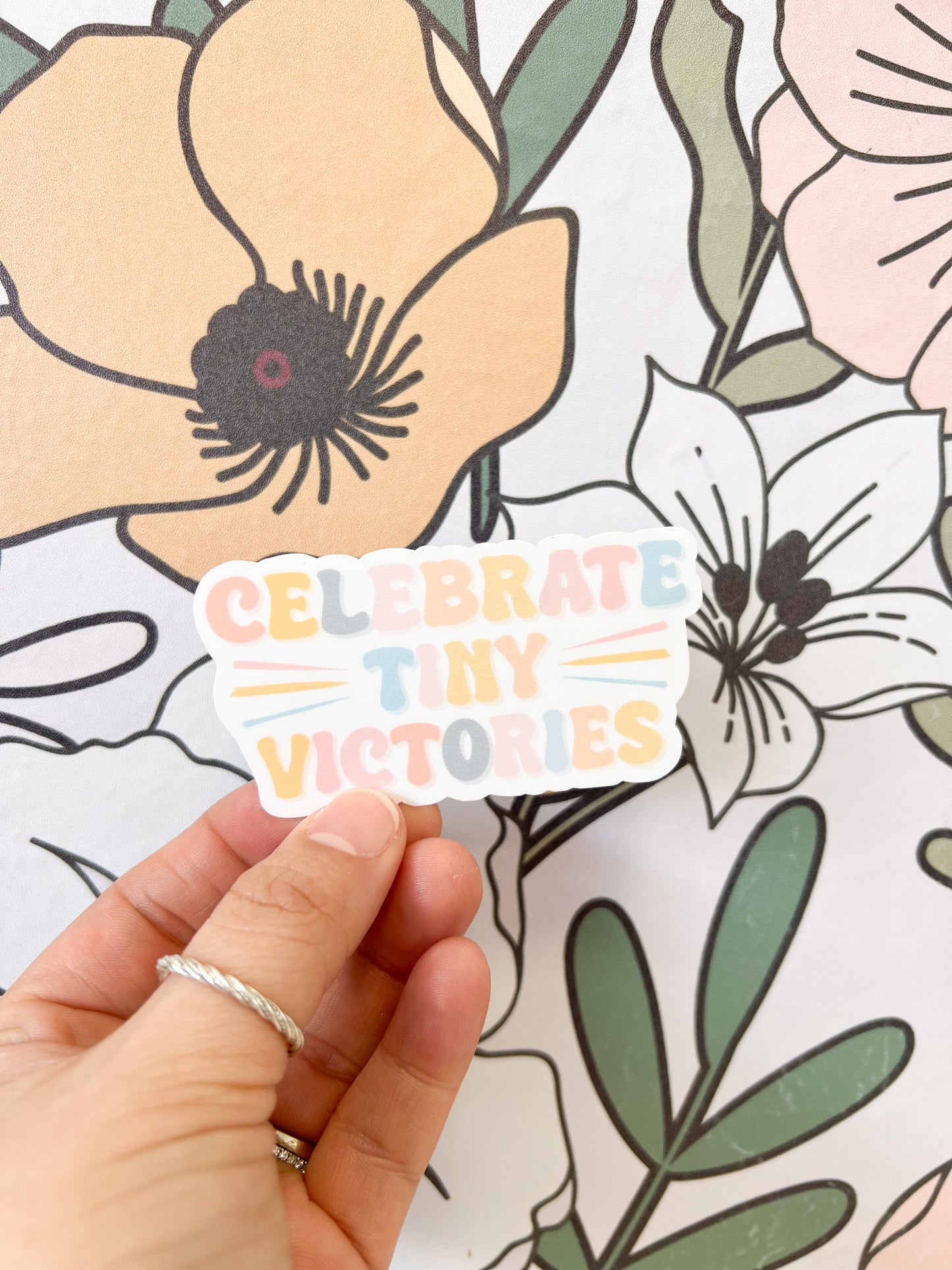 Celebrate Tiny Victories Sticker