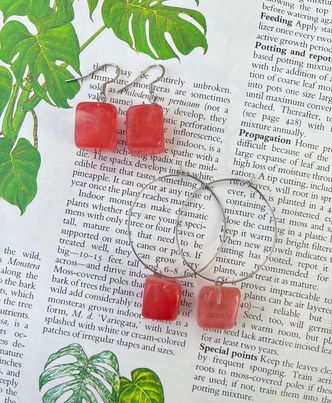 Chewy Quartz Nugget Hoops