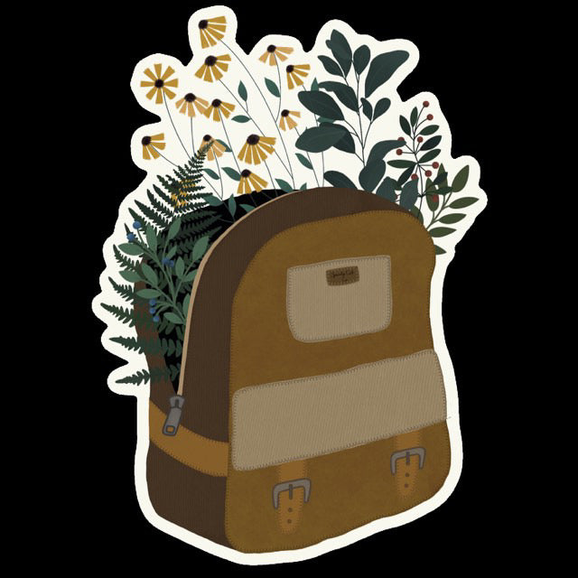 Wild Flower Backpack