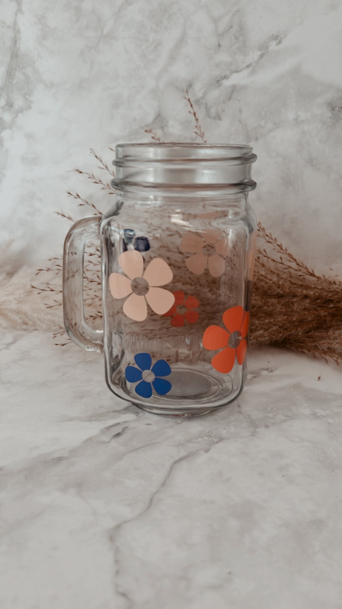 Daisy Glass Cup