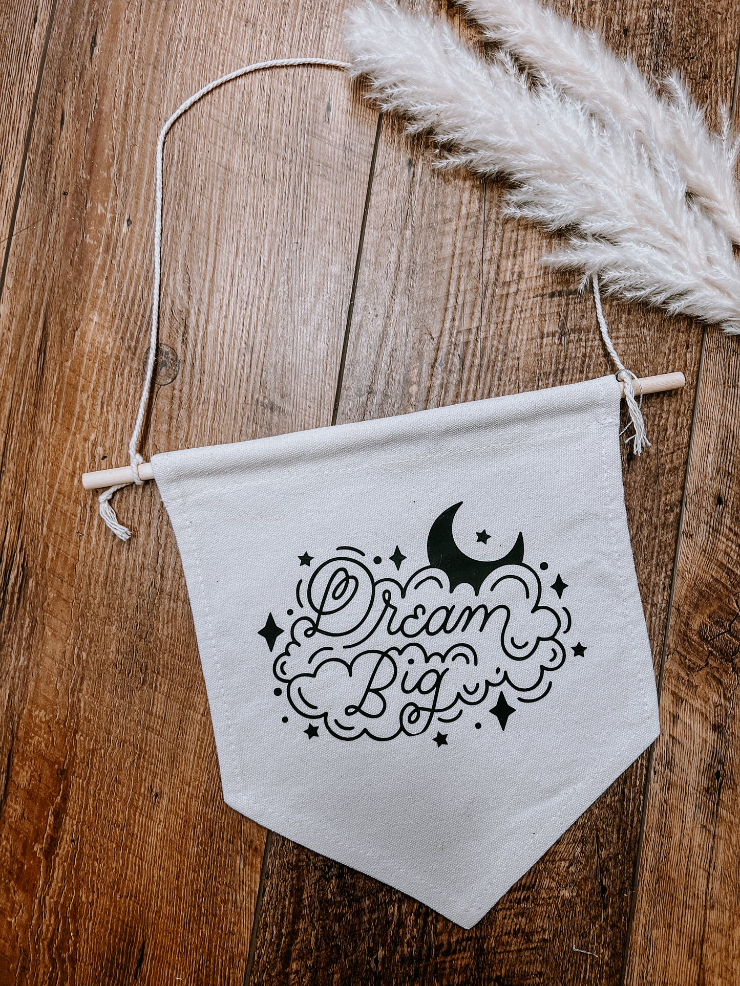 Dream Big Canvas Banner