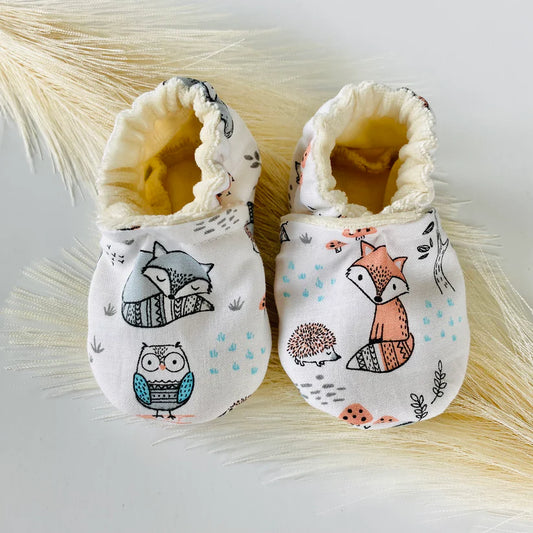 Foxes Baby Shoes