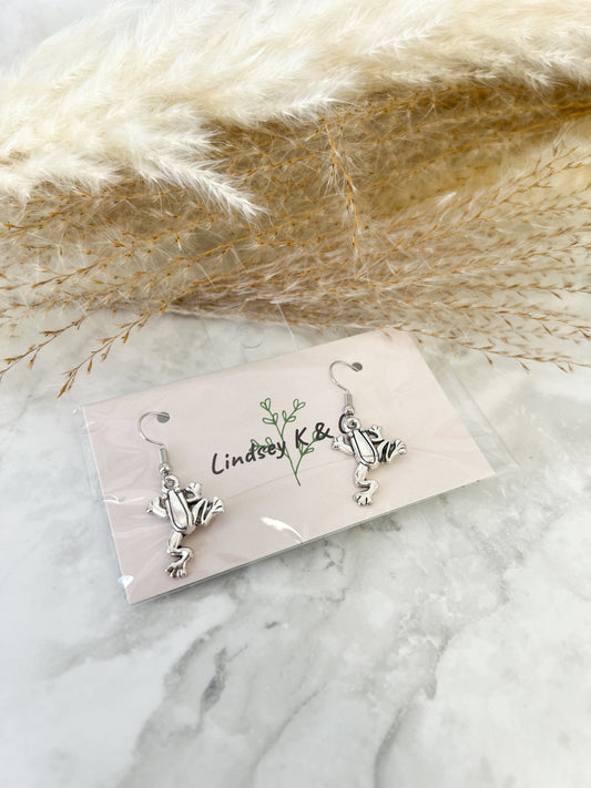 Frog Earrings