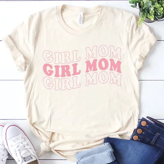 Girl Mom T Shirt