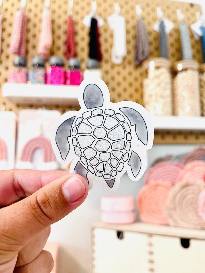 Green Turtle Sticker