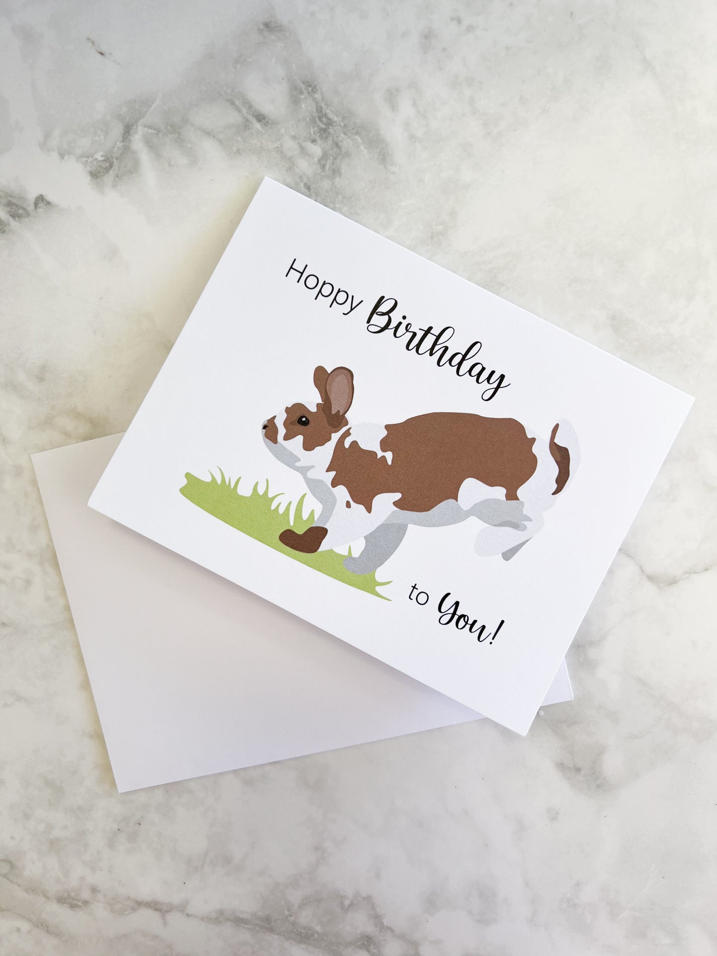 Bunny Birthday Card