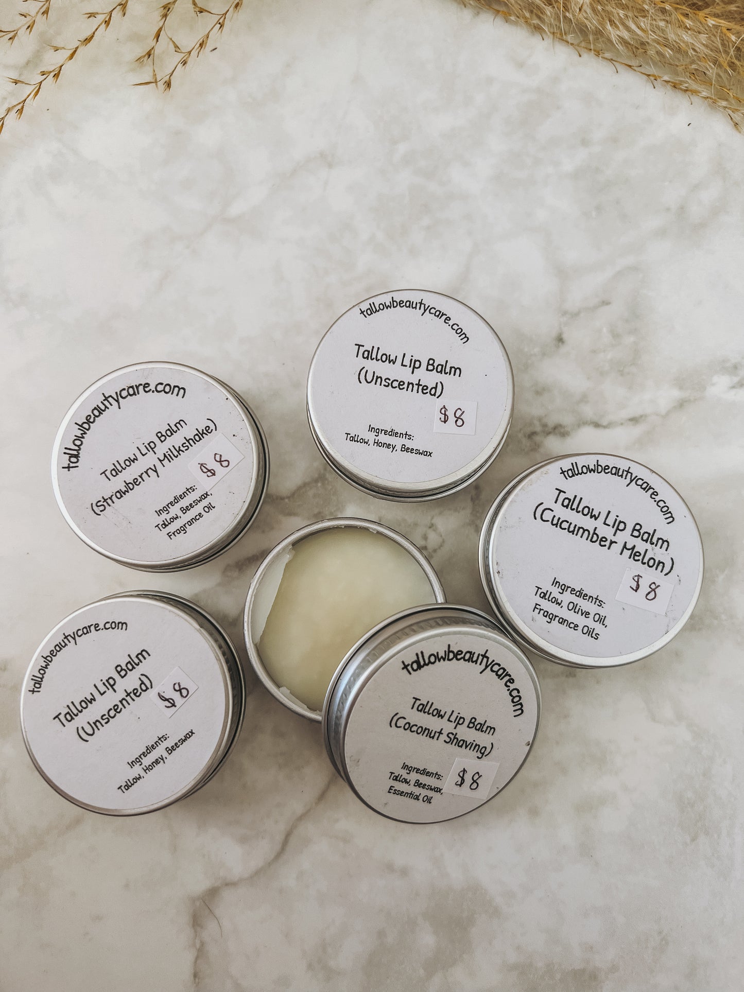 Tallow Lip Balm