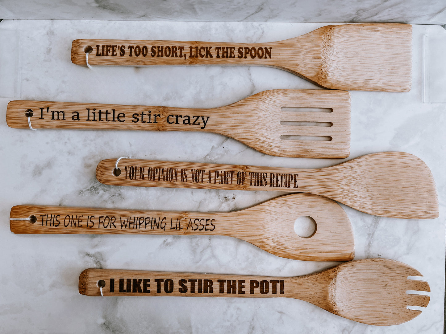 Wood Kitchen Spoons