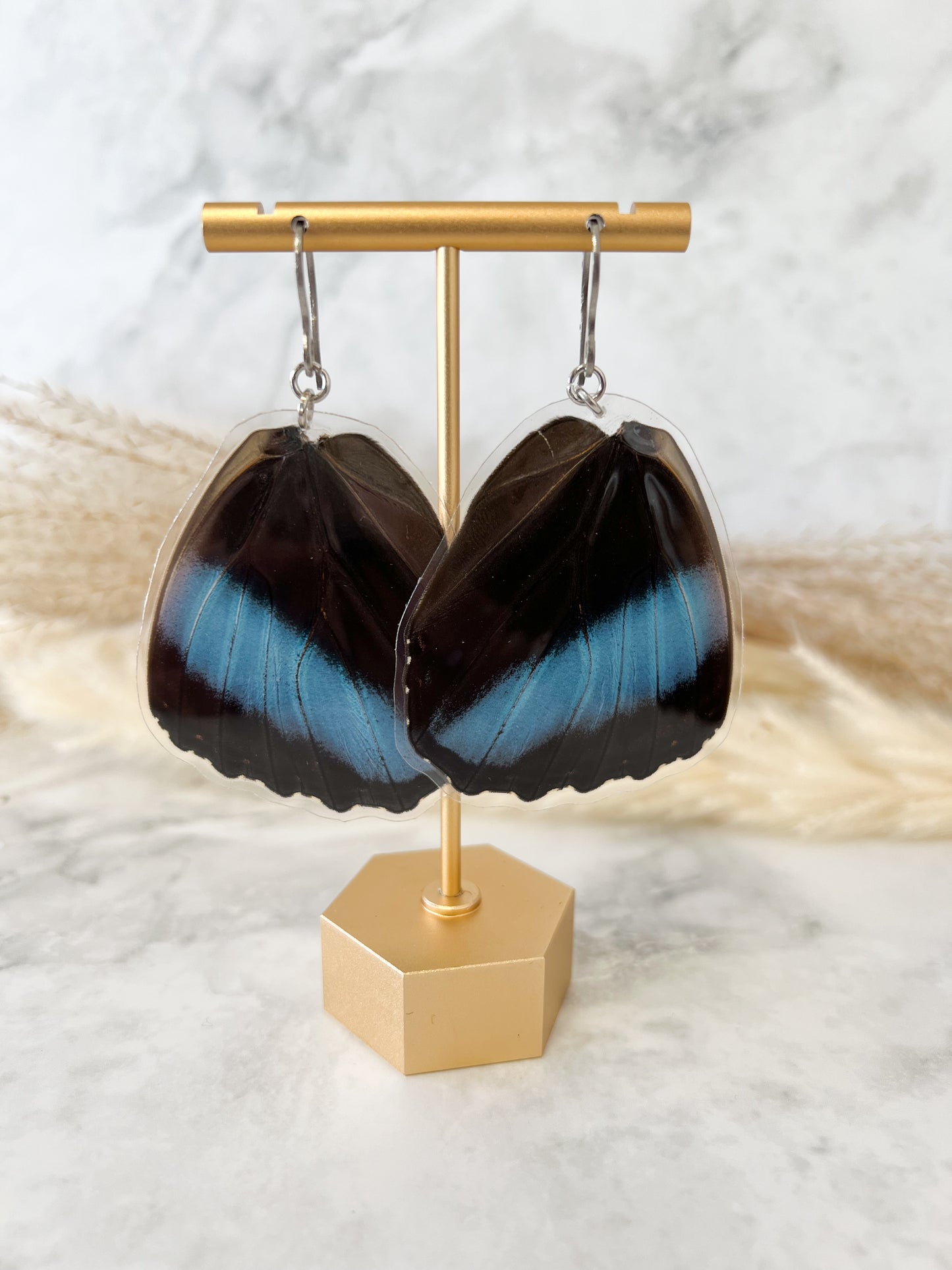 Large Butterfly Wing Earrings