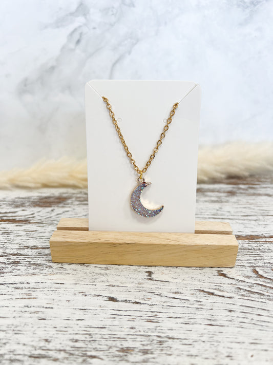 Lavender Moon Necklace