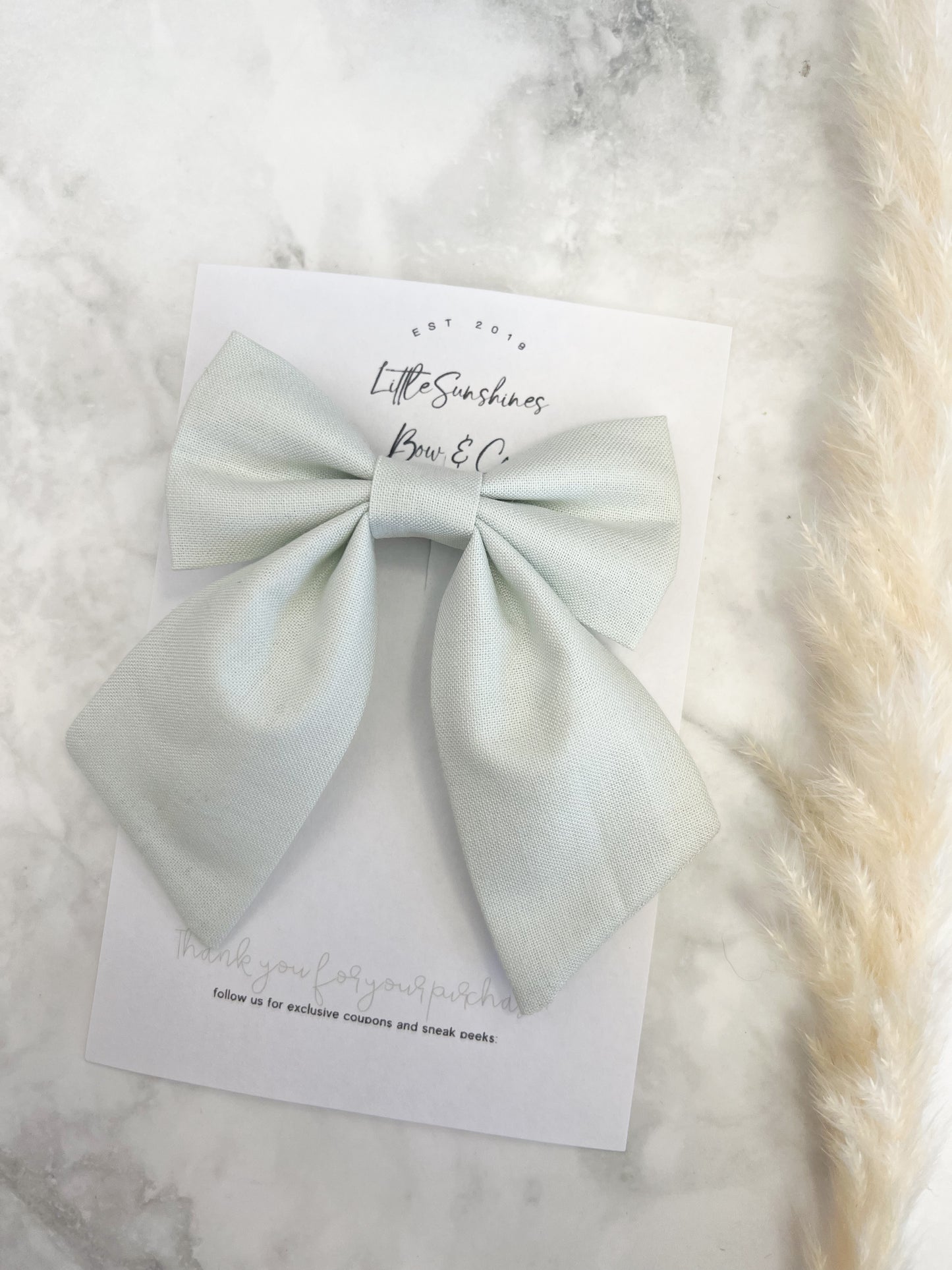 Solid Color Sailor Bow