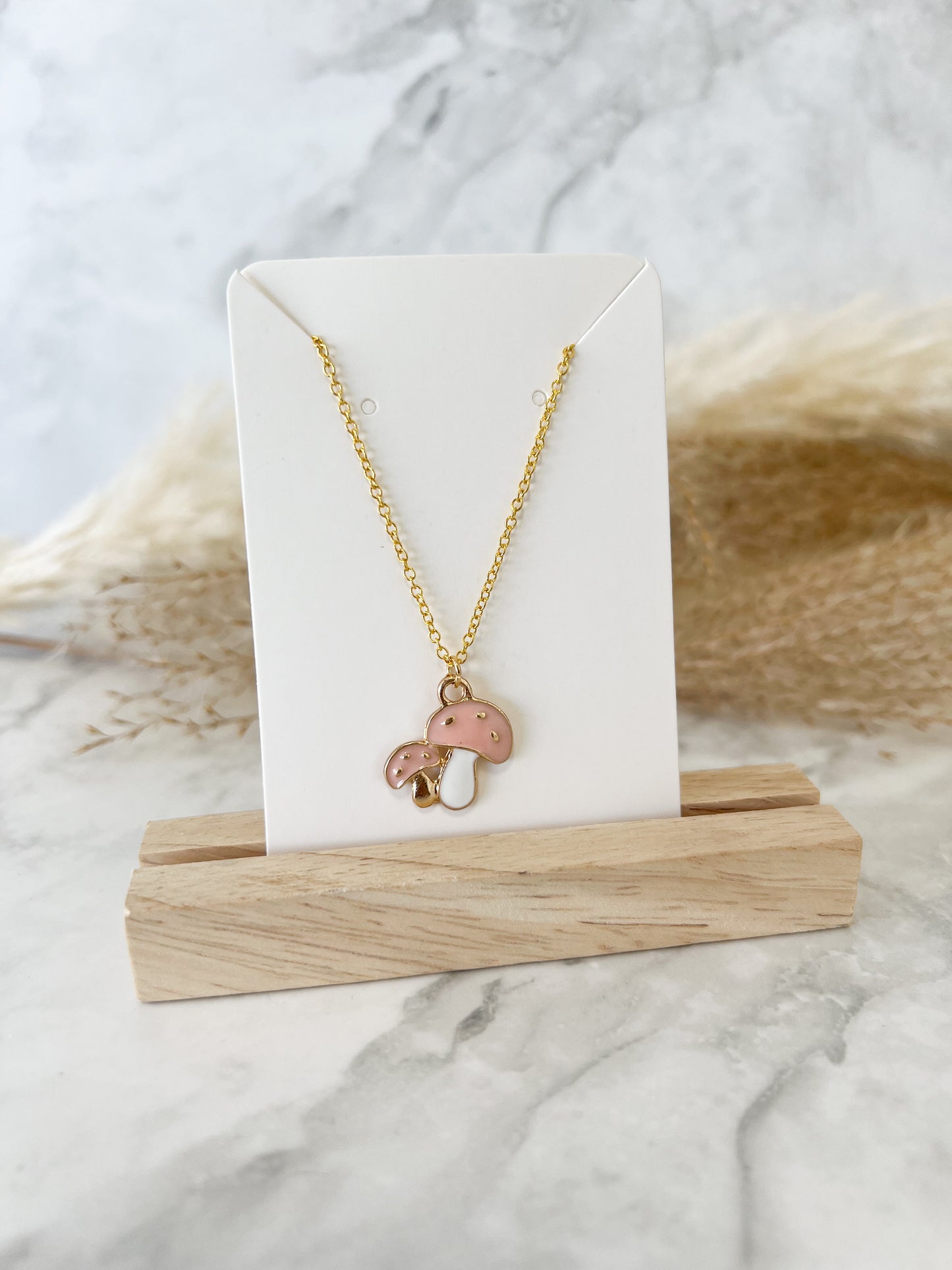 Mushroom Necklace