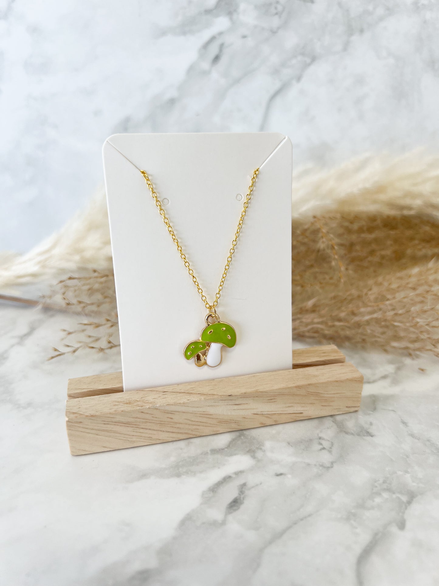 Mushroom Necklace