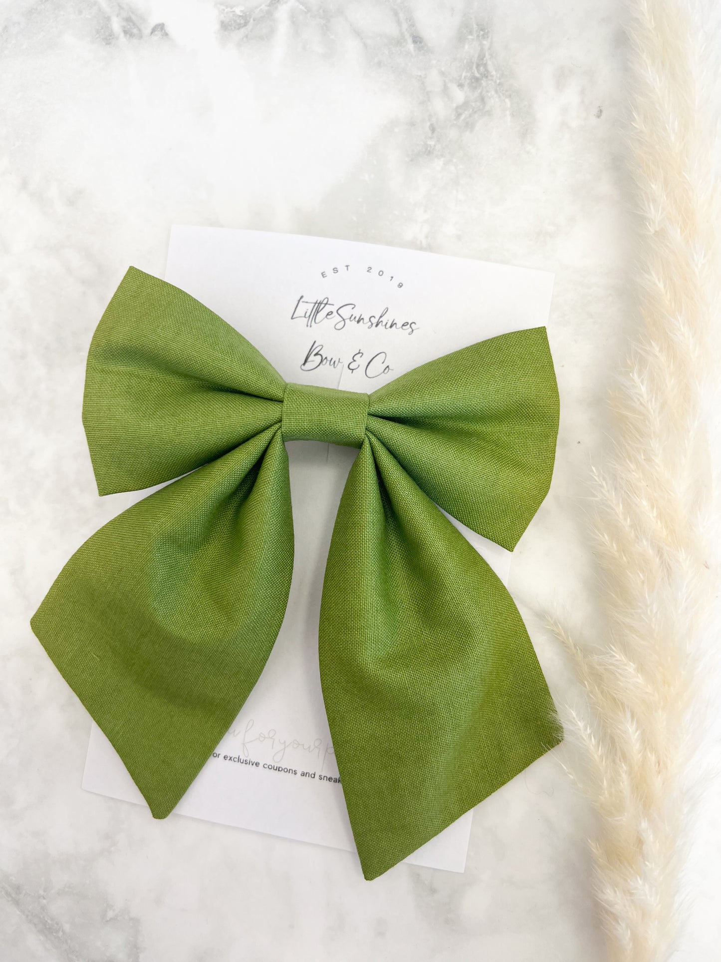 Solid Color Sailor Bow