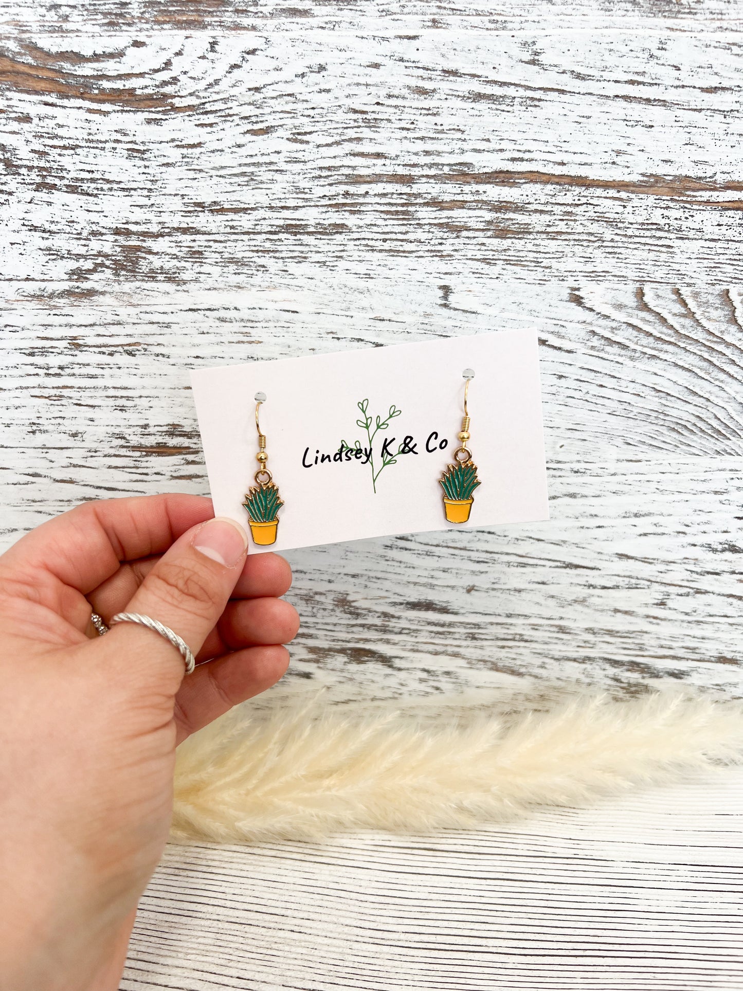 Plant Earrings