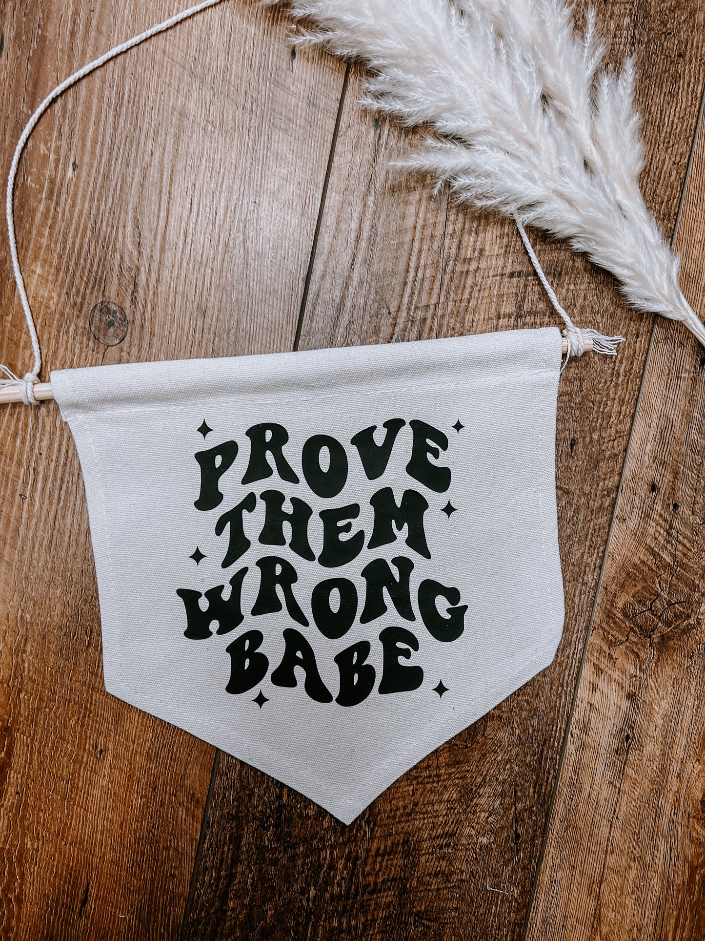 Prove them wrong Canvas Banner