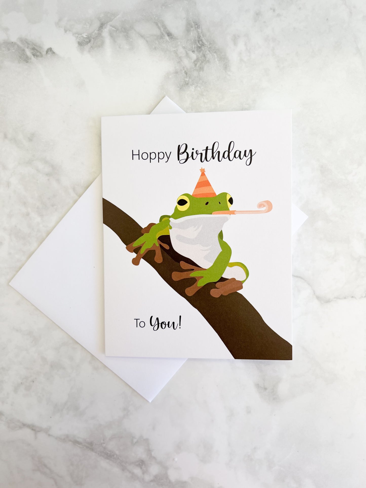 Frog Birthday Card