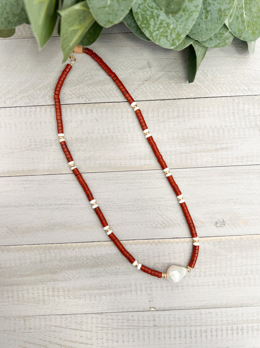 Red Creek Pearl Necklace