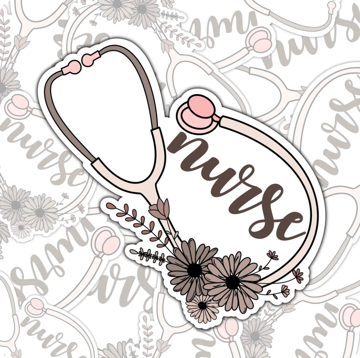 Stethoscope Sticker