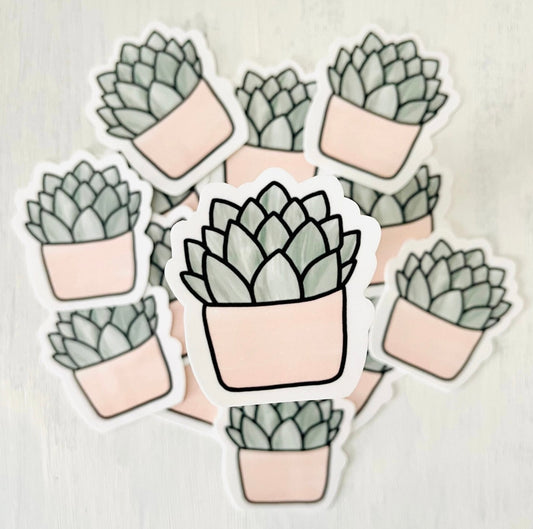 Succulent Sticker