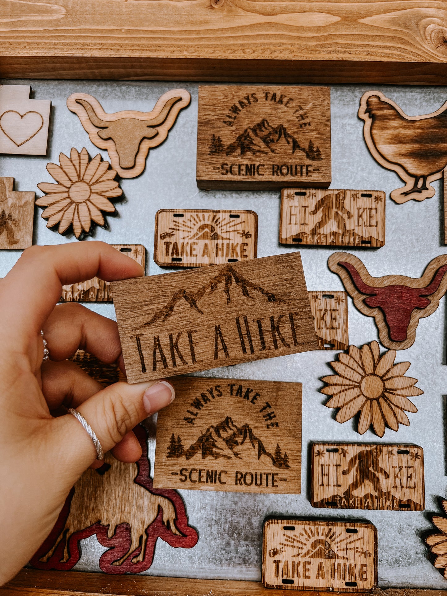 Take A Hike Magnet