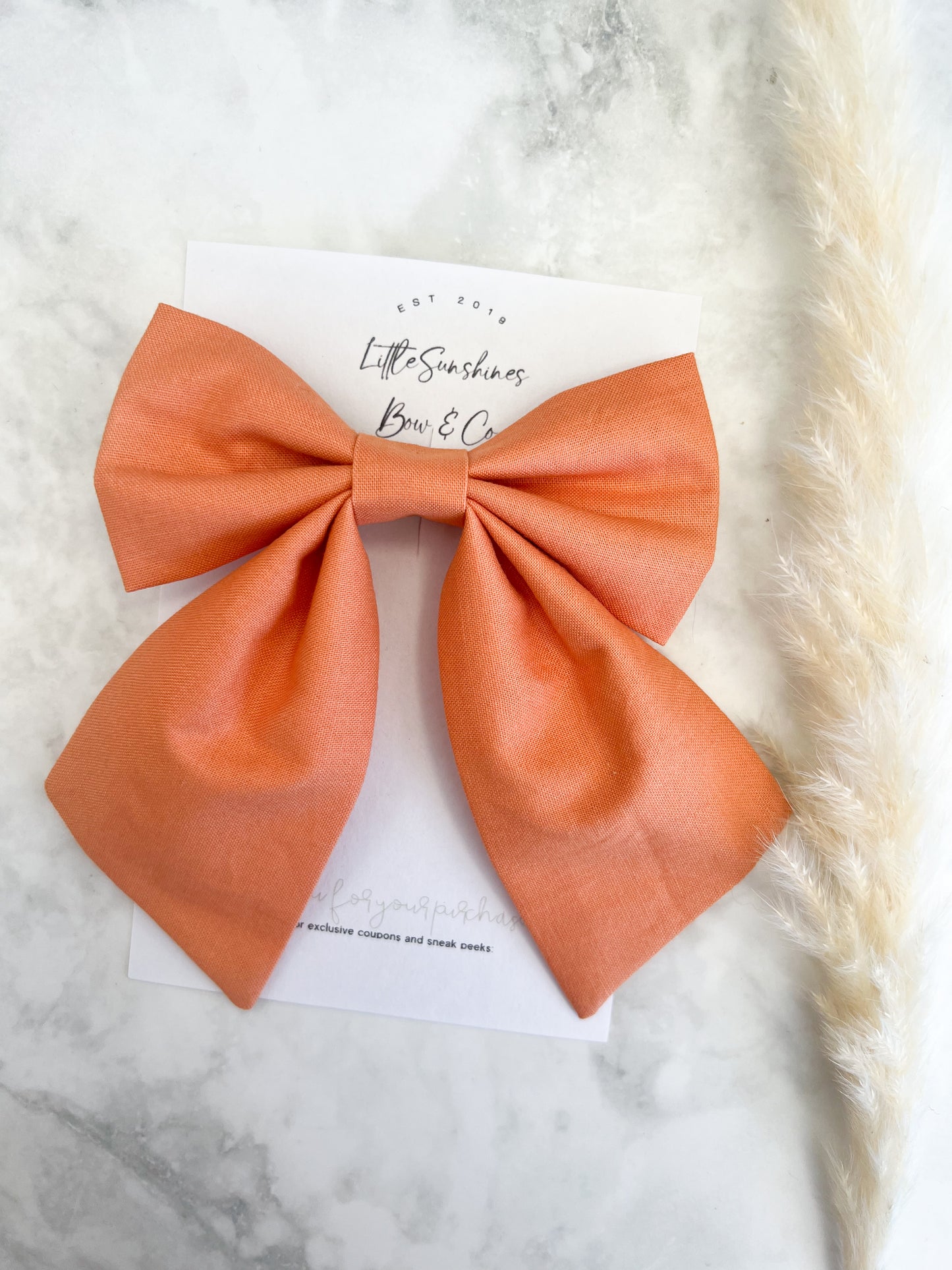 Solid Color Sailor Bow