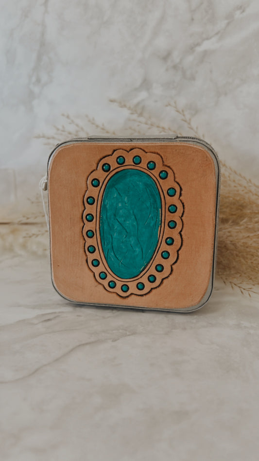 Turqouise Concho Jewelry Box