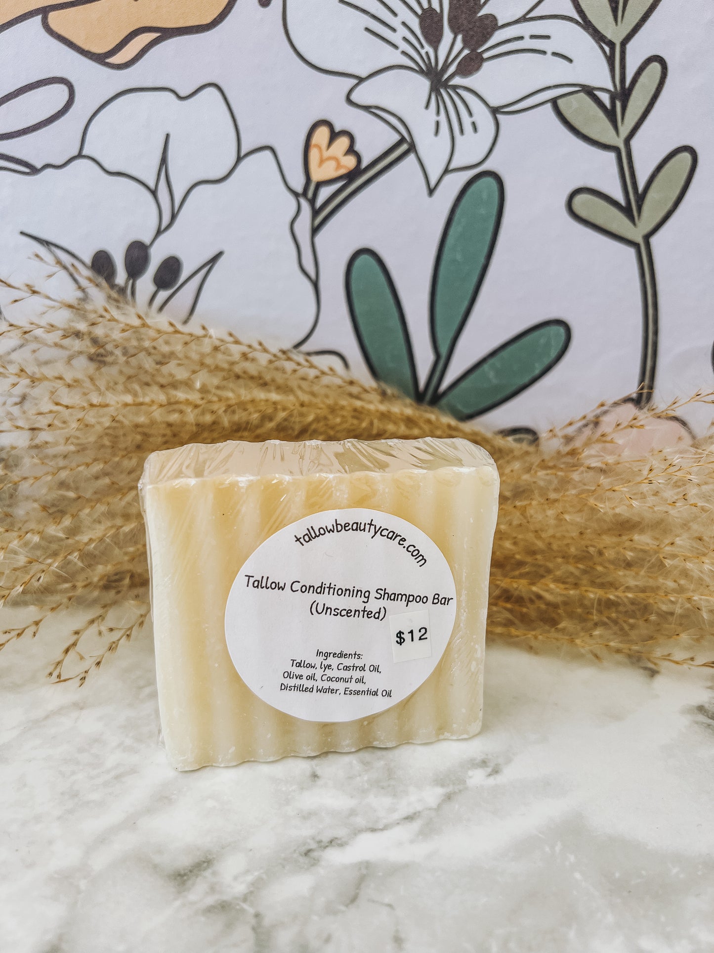 Tallow Conditioning Shampoo Bar