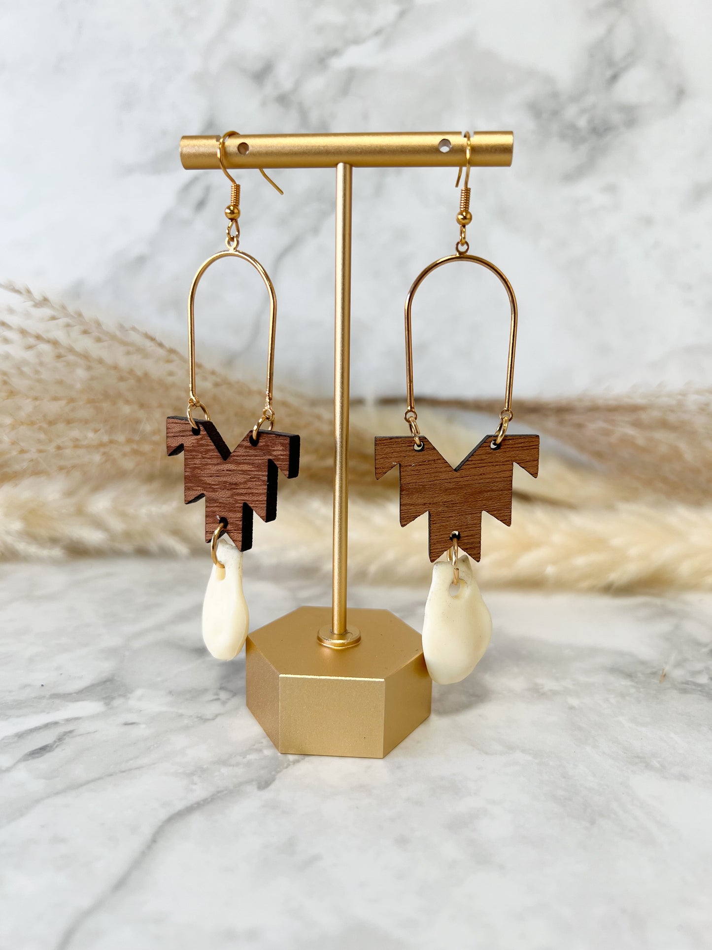 Wood Earrings