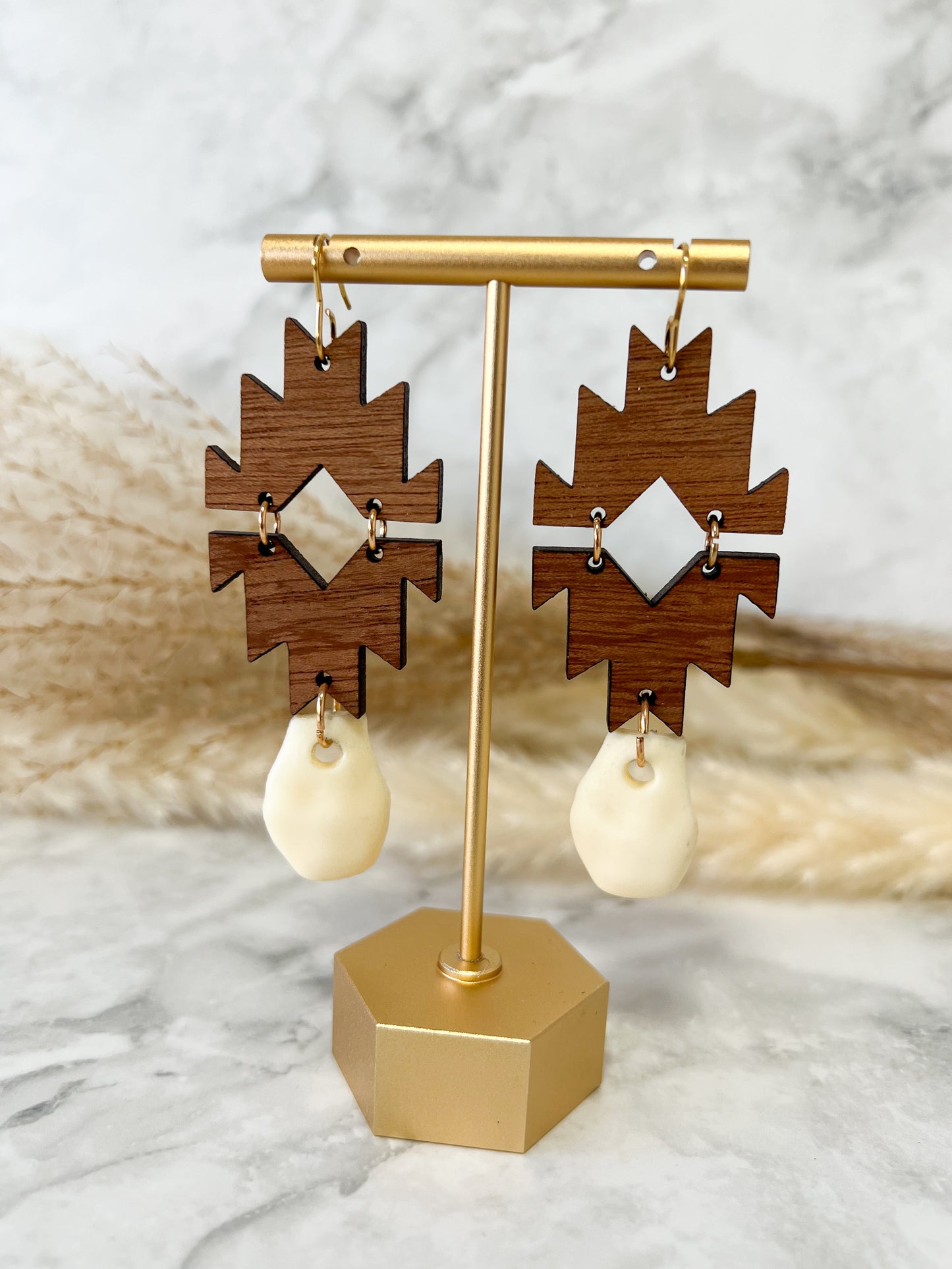 Wood Earrings