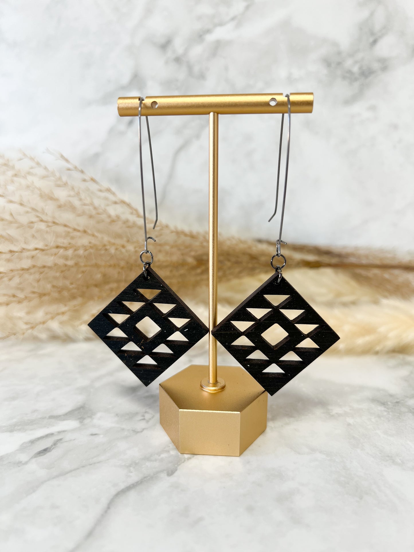 Wood Earrings